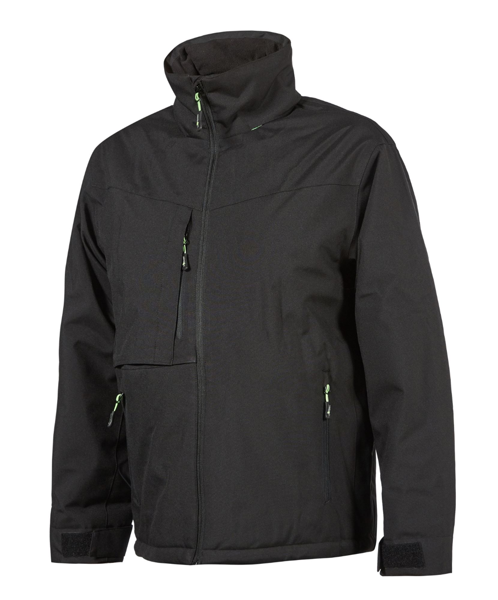 WDW369BC - Inari Carbon Black Softshell Work Jacket
