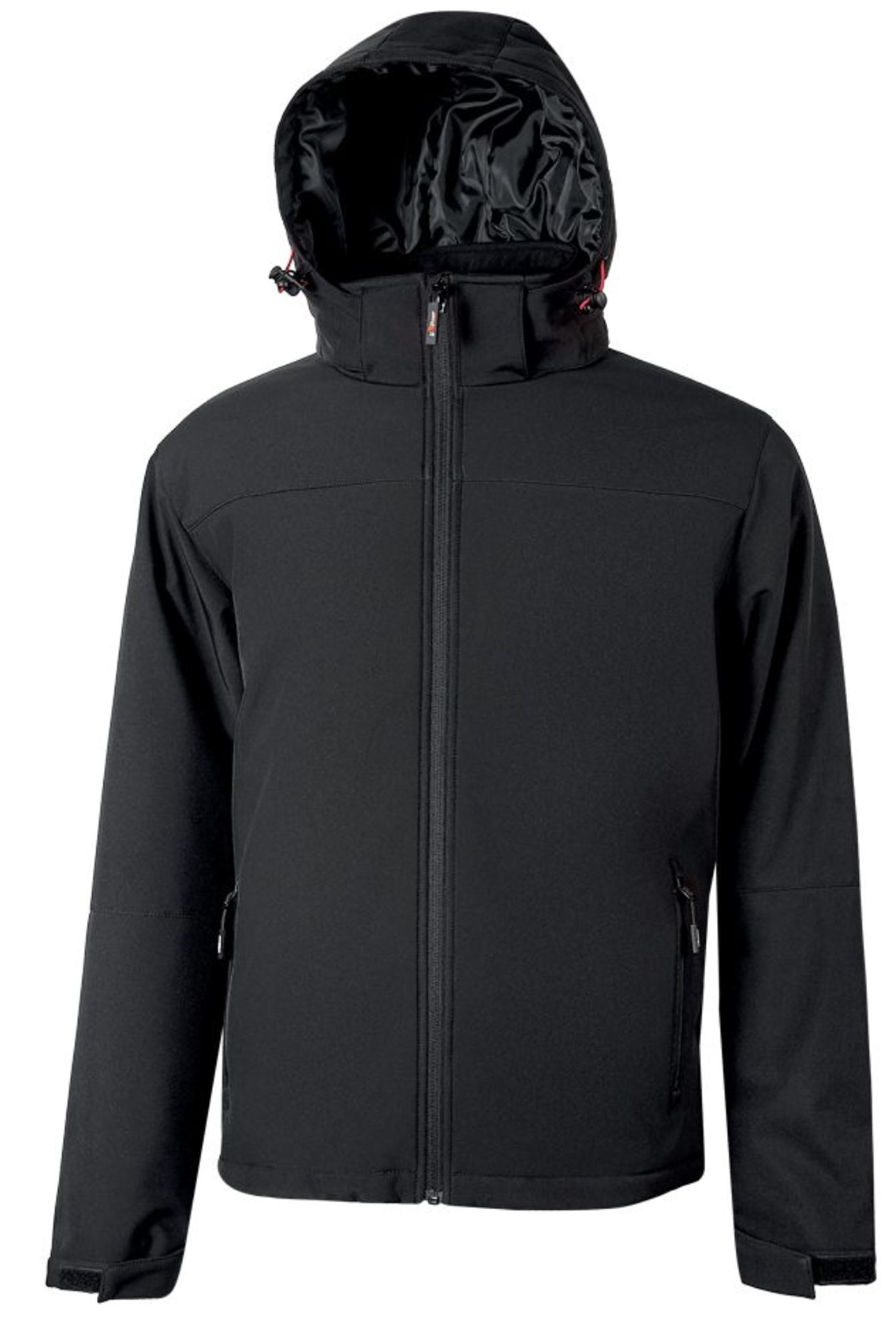 WIN400BC - Blazyra Carbon Black Softshell Work Jacket