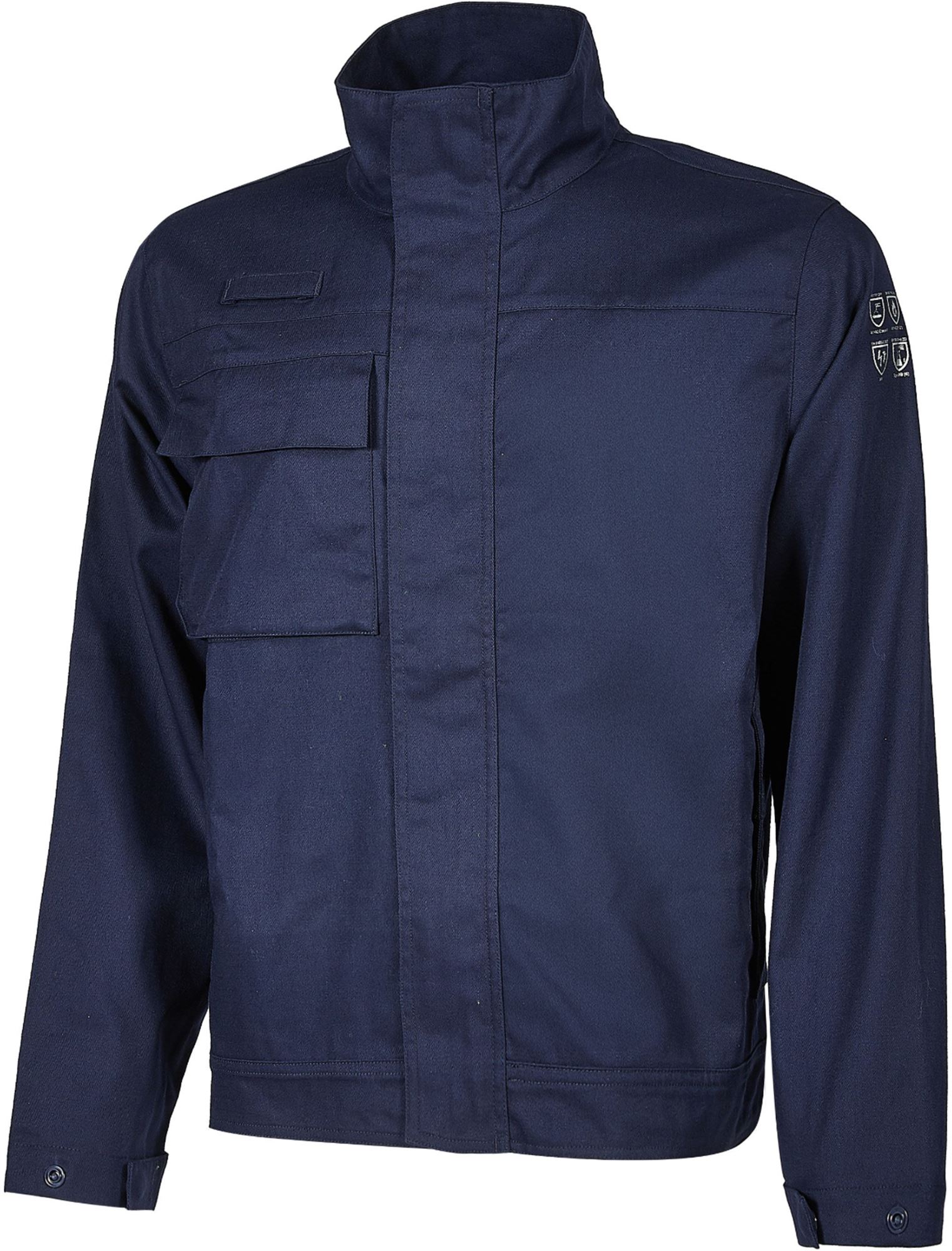 WMP428NB - Alloy navy blue work jacket
