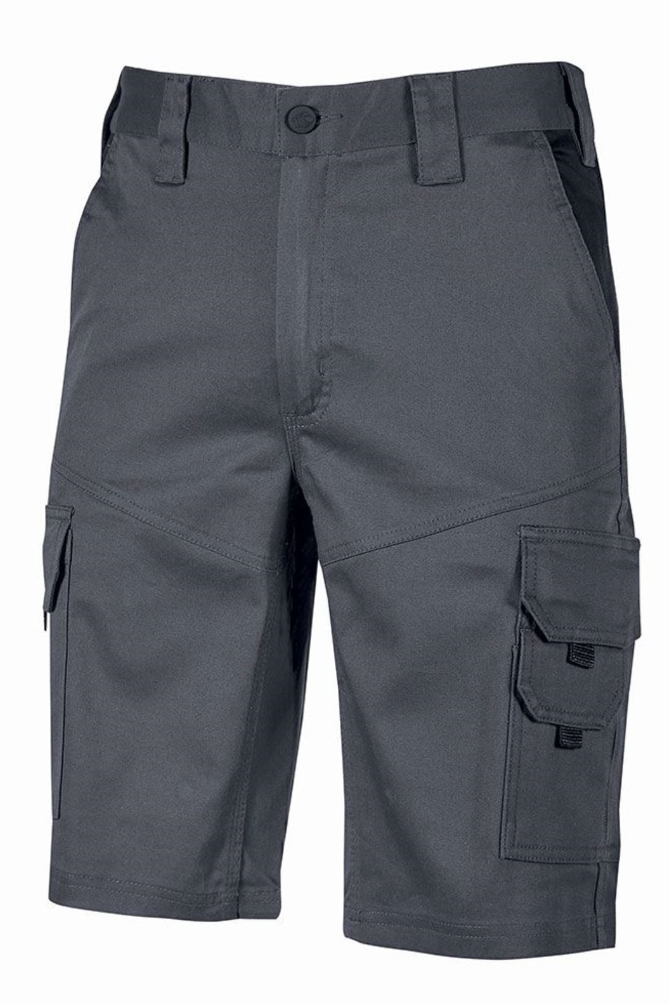 WST279GI - Bonito iron gray work Bermuda shorts