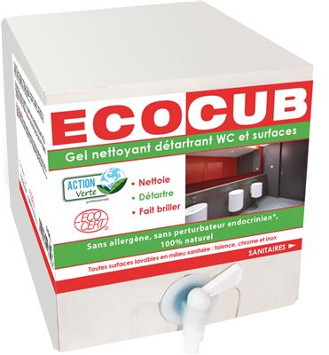 Ecocub sanitary cleaner Ecocert 10 L