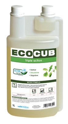 Ecocub surface Ecocert Action Verte empty dosing bottle