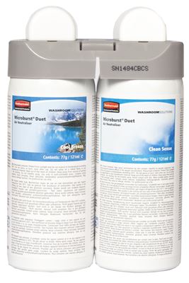 Microburst Duet Clean Sense Air Freshener per 4