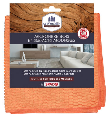 microfiber cloth St Wandrille wood