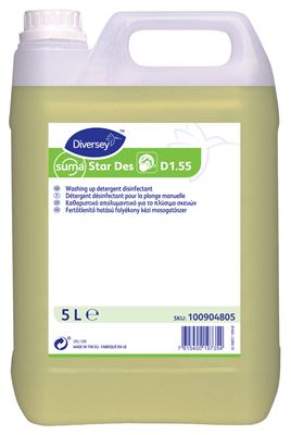 Suma star of the D1.55 dives disinfectant can 5L