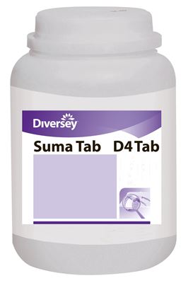 Chlorine disinfectant tablet Suma Tab D4 cardboard 4x300