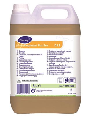 Suma Degreaser D3.9 Pure Eco Degreaser Ecolabel