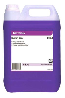 Suma SAN D10.1 bactericidal disinfectant detergent 5 L