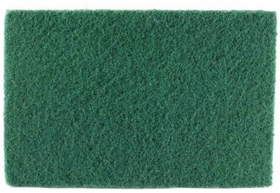 Green abrasive pad large model