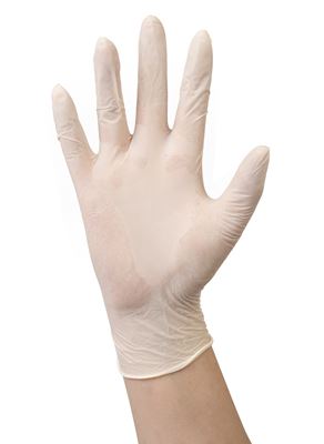 Food-grade powdered latex glove box of 100