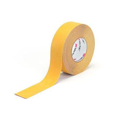 Anti-slip tape yellow 102mm 3M