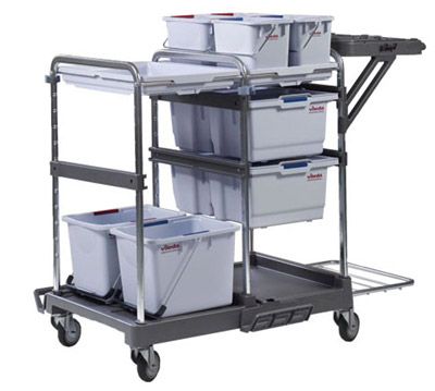 vileda cleaning trolley