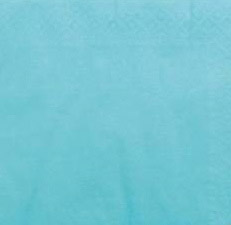 Disposable paper towel 30 x 39 2-ply turquoise package 2400