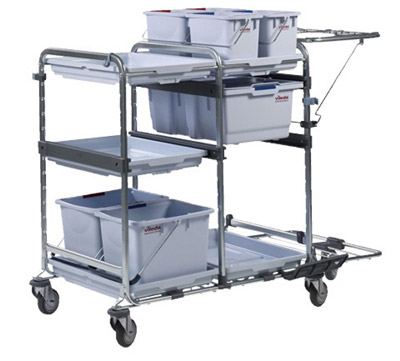 vileda cleaning trolley