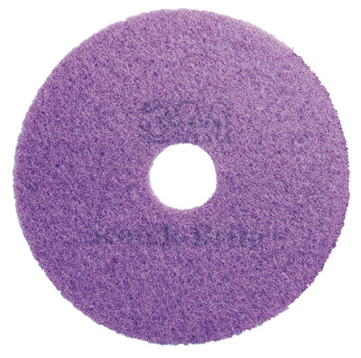 3M Scotch Brite disc crystallization Mauve 330 mm package 5