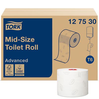 Tork Premium Toilet Paper Compact 2 folds T6 package 27