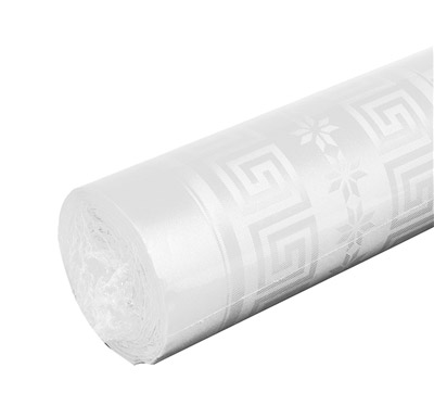 White paper tablecloth roll 1 mx 100 m