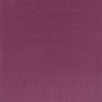 Disposable paper towel 39 X 39 2 ply aubergine parcels 1800