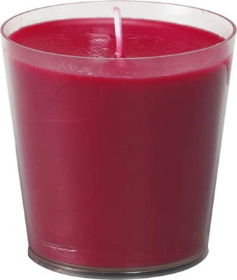 Duni candle refill Solid burgundy or parcel linea 12