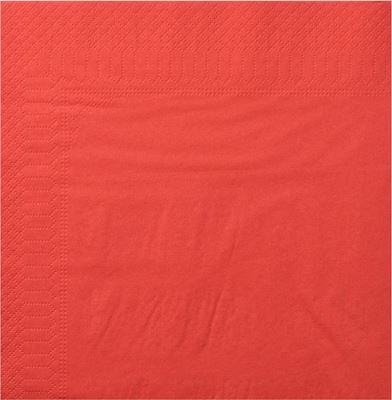 Disposable paper towel 39 X 39 2-ply red package 1800