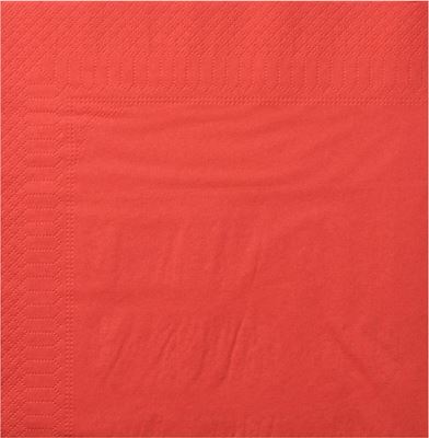 Disposable paper towel 39 X 39 2-ply red package 1800