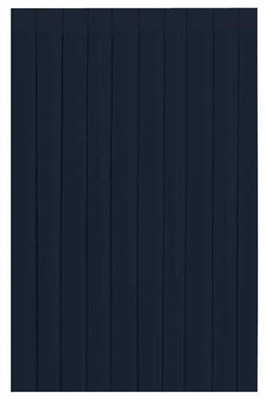 Skirted Dunicel black adhesive 5 pack