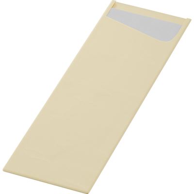 Covered bag sacchetto slim Duni cream