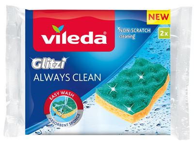 Sponge glitzy always clean vileda