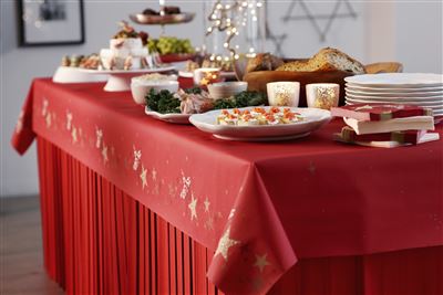 Duni Christmas roll red Duni 1.20 x 25 m