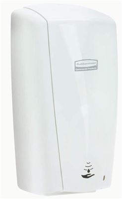 Rubbermaid autofoam white soap dispenser