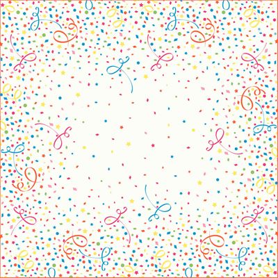 Duni Dunicel confetti placemat 84x84 pack of 100
