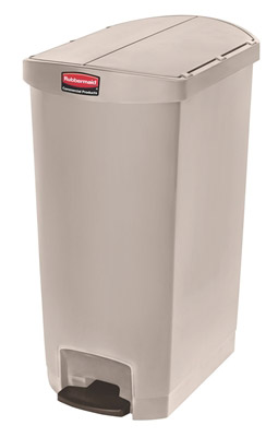 Garbage Rubbermaid Slim Jim L 68 narrow beige
