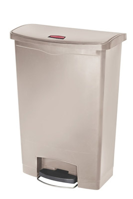 Rubbermaid Slim Jim trash 90 L beige