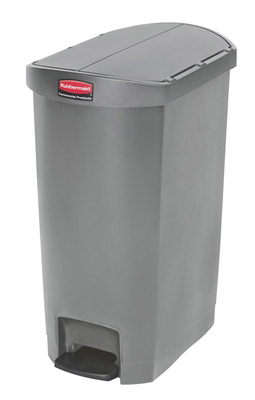 Garbage Rubbermaid Slim Jim 50L narrow gray