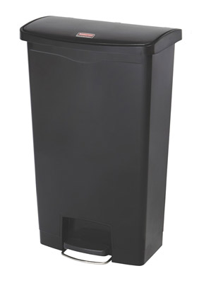 Rubbermaid Slim Jim trash 68 L black