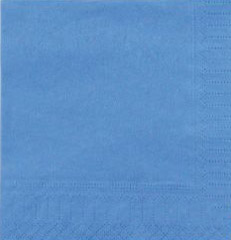 Napkin cocktail towel azure CGMP 20 x 20 cm 1800