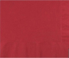 CGMP burgundy cocktail paper napkin 20X20 per 100