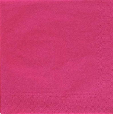 Raspberry cocktail napkin paper CGMP 20 x 20 cm cardboard 1800