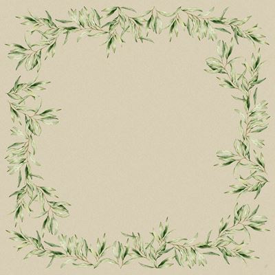Placemat Duni Dunicel foliage 84x84 pack of 100