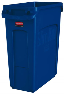 Collector Rubbermaid Slim Jim Blue 60 liters