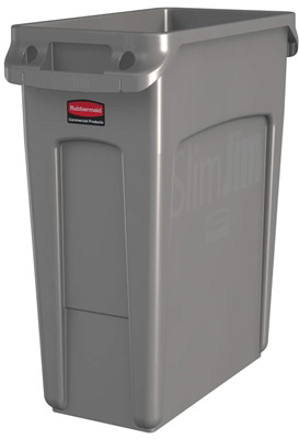 Collector Rubbermaid Slim Jim beige 60 liters