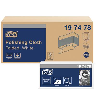 Cloth polishing automotive refinishing Tork Premium polishing