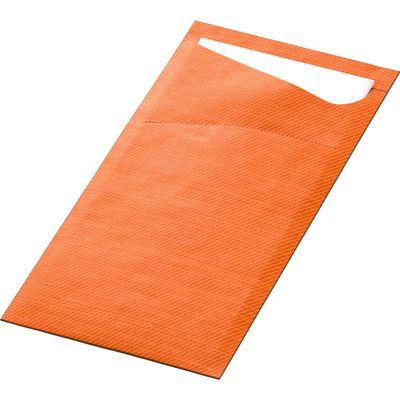 Sacchetto Duni sun orange cutlery pouch