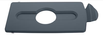 Gray bottle lid