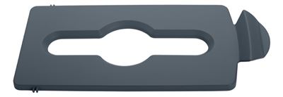 Recyclable waste cover mixed gray