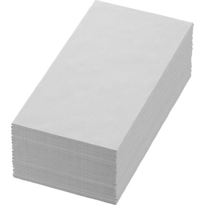 Dunisoft white towel 40x40 folding in 8 by 360