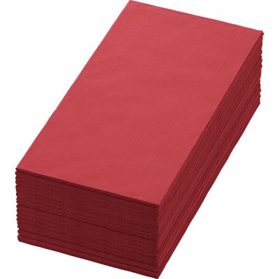 Dunisoft burgundy towel 40x40 folding in 8 by 360