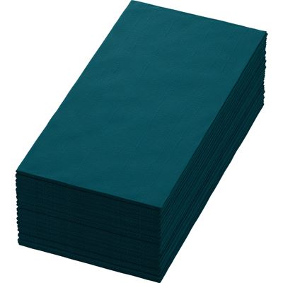 Dunisoft ocean blue towel 40x40 folding in 8 by 360