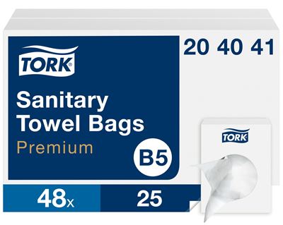 Periodic sachets Tork packet