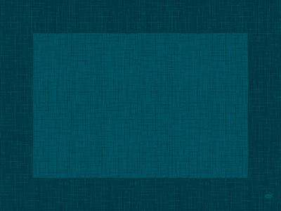 Organic ocean blue placemat dunicel 30x40